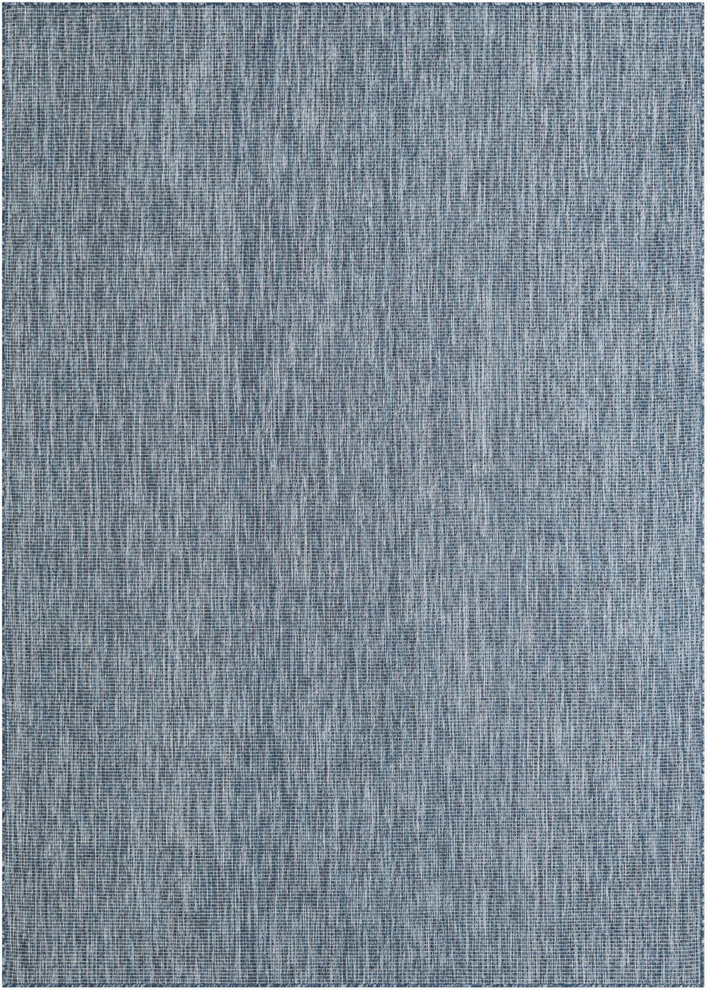 Primary image 7' x 10'  Washable Solid Indoor / Outdoor Rug