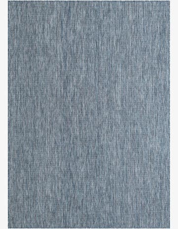 7' x 10' Easy-Clean Solid Indoor / Outdoor Rug