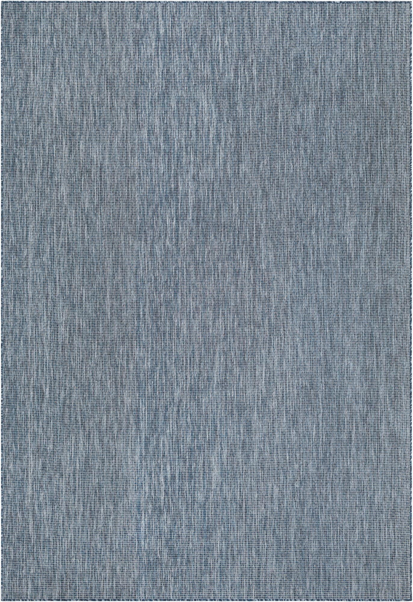 Primary image 7' 10 x 11'  Washable Solid Indoor / Outdoor Rug