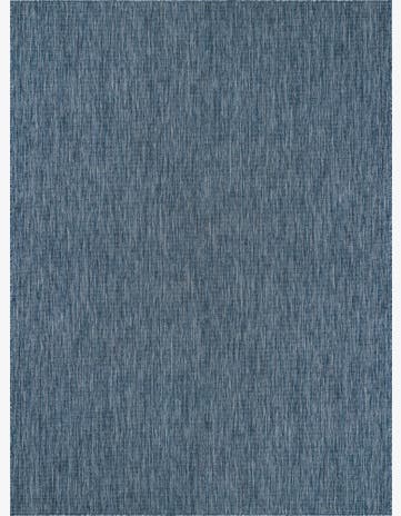 10' x 13' Easy-Clean Solid Indoor / Outdoor Rug