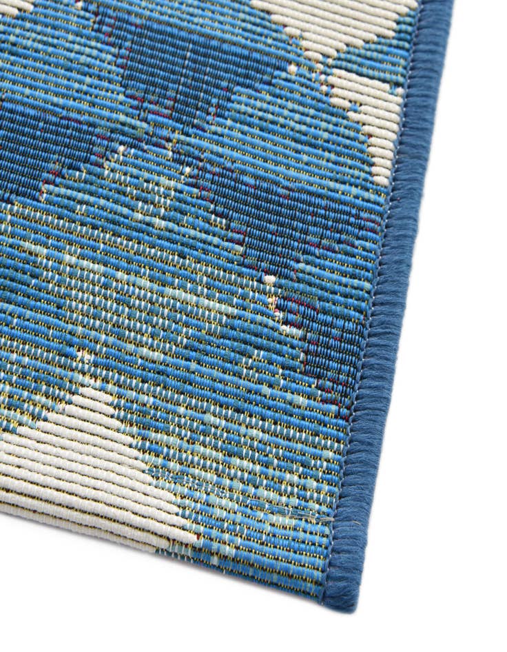 Detail image of 2' x 3' Easy-Clean Southwestern Indoor / Outdoor Rug