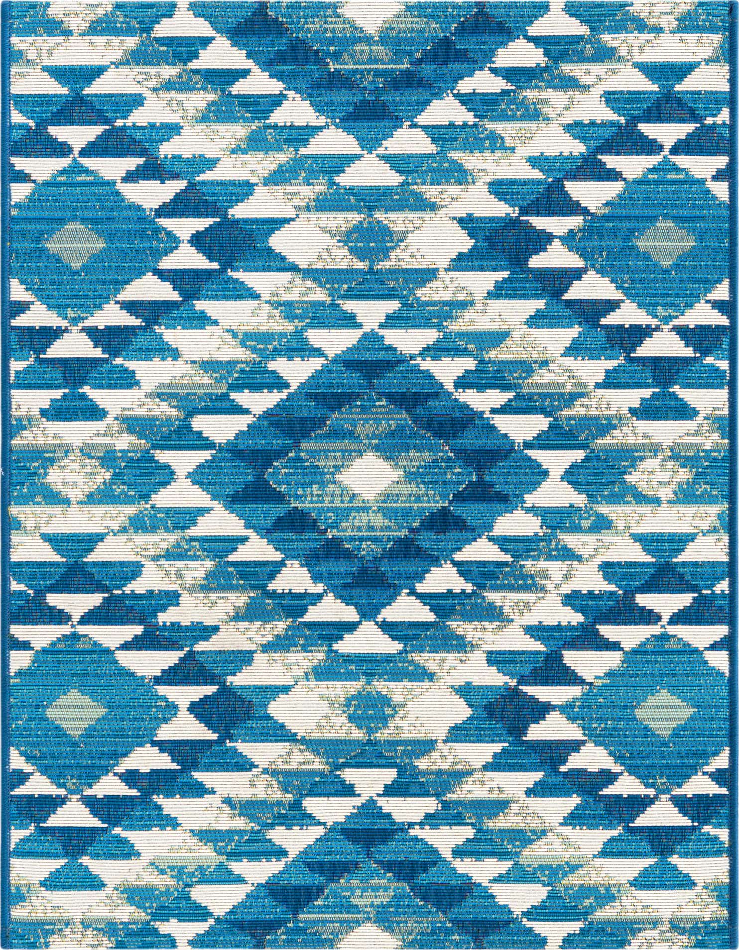 2' x 3' Easy-Clean Southwestern Indoor / Outdoor Rug
