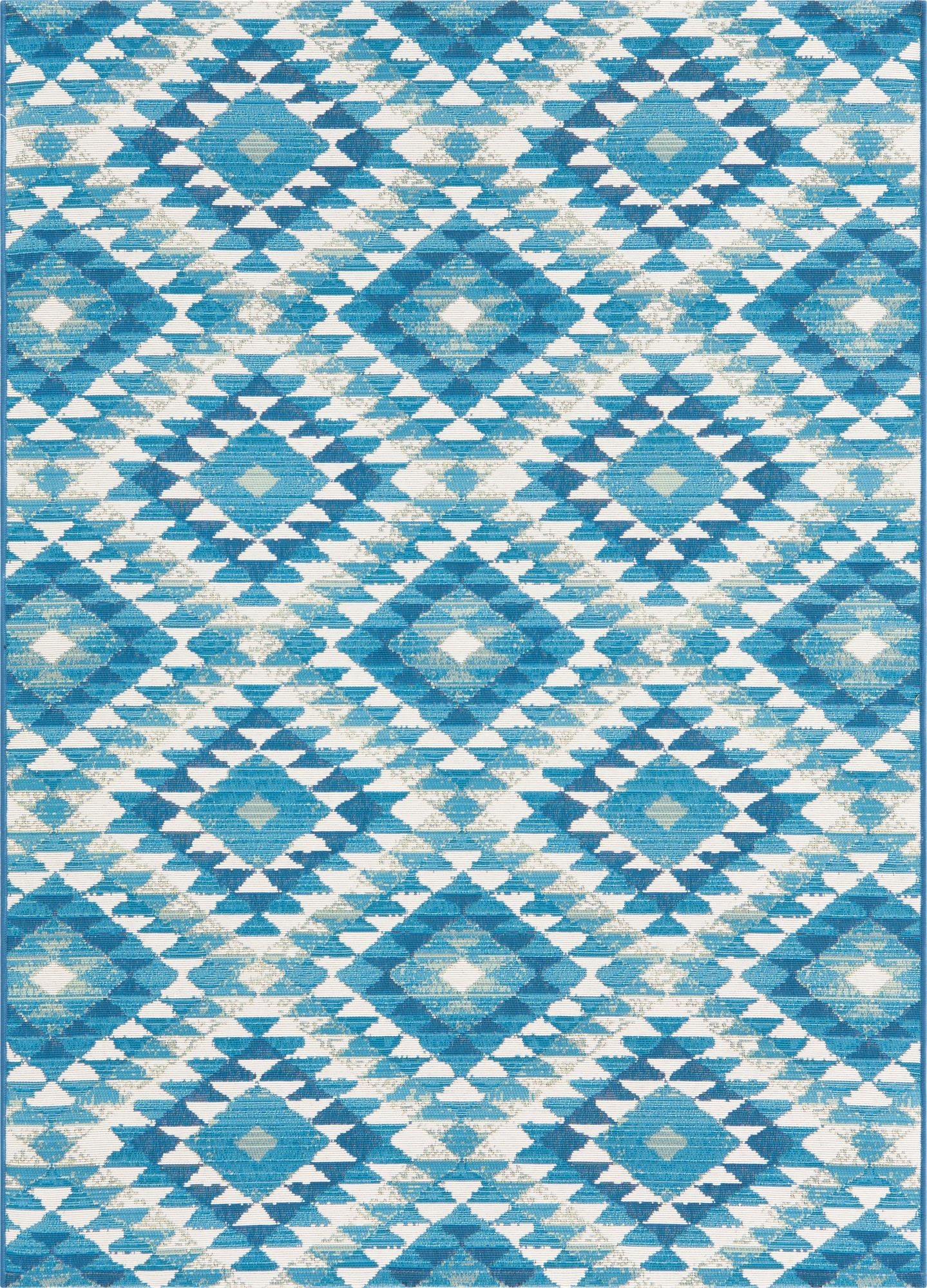 4' x 6'  Washable Southwestern Indoor / Outdoor Rug