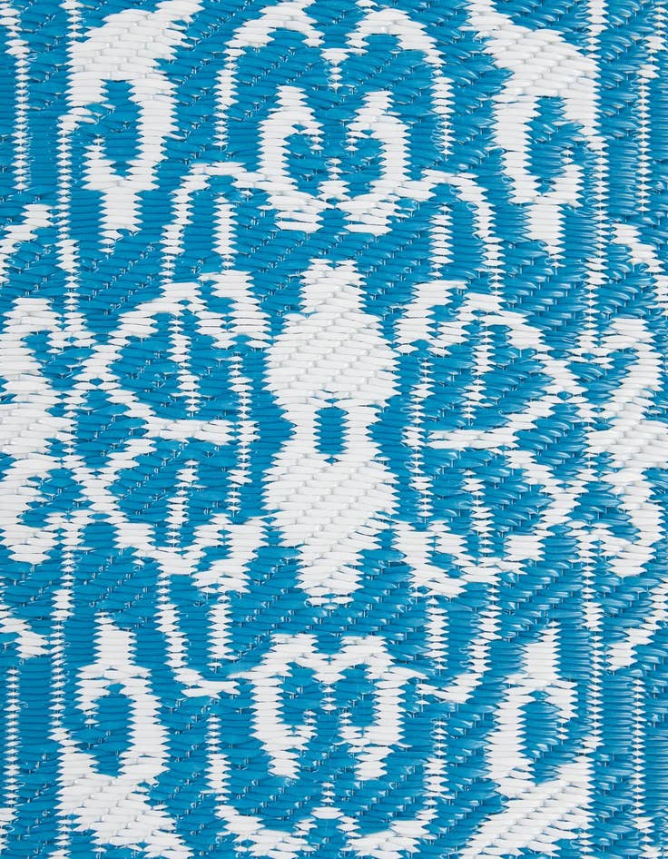 Detail image of 4' x 6'  Washable Traditional Indoor / Outdoor Rug