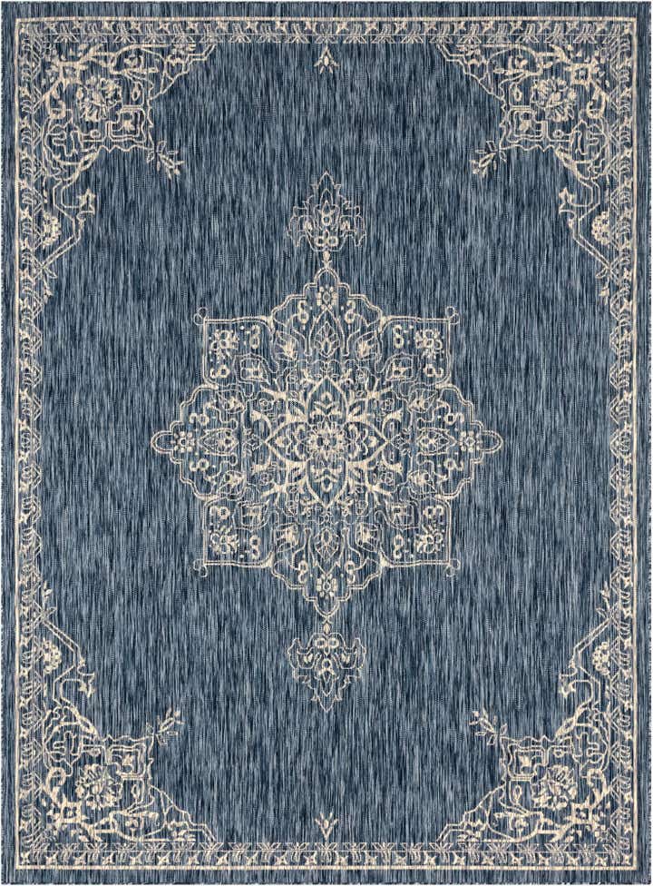7' x 10' Easy-Clean Traditional Indoor / Outdoor Rug