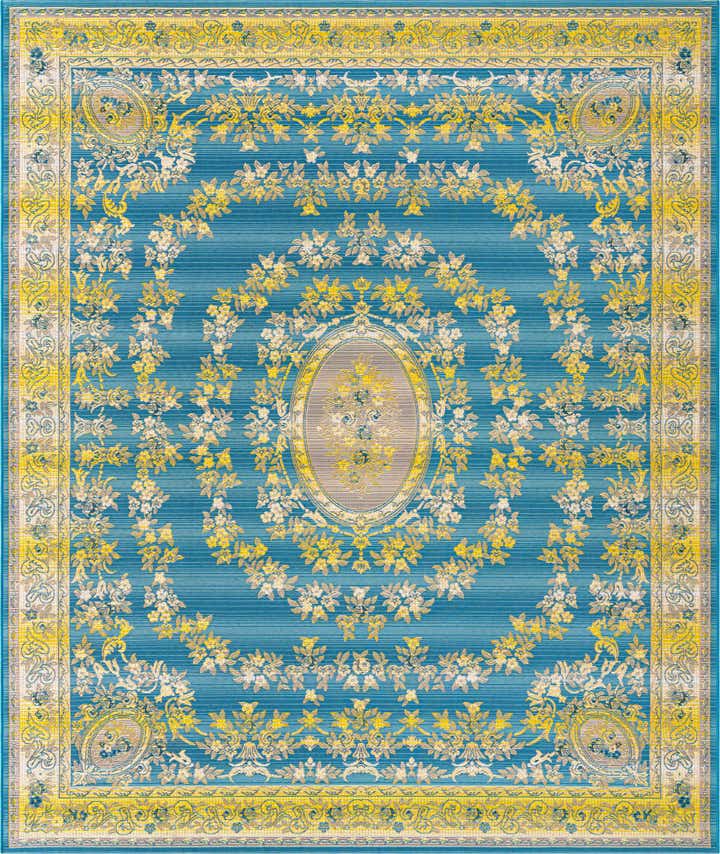 10' x 12' Easy-Clean Traditional Indoor / Outdoor Rug