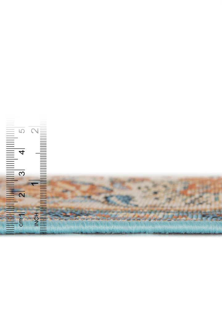 9' x 12' Easy-Clean Traditional Indoor / Outdoor Rug