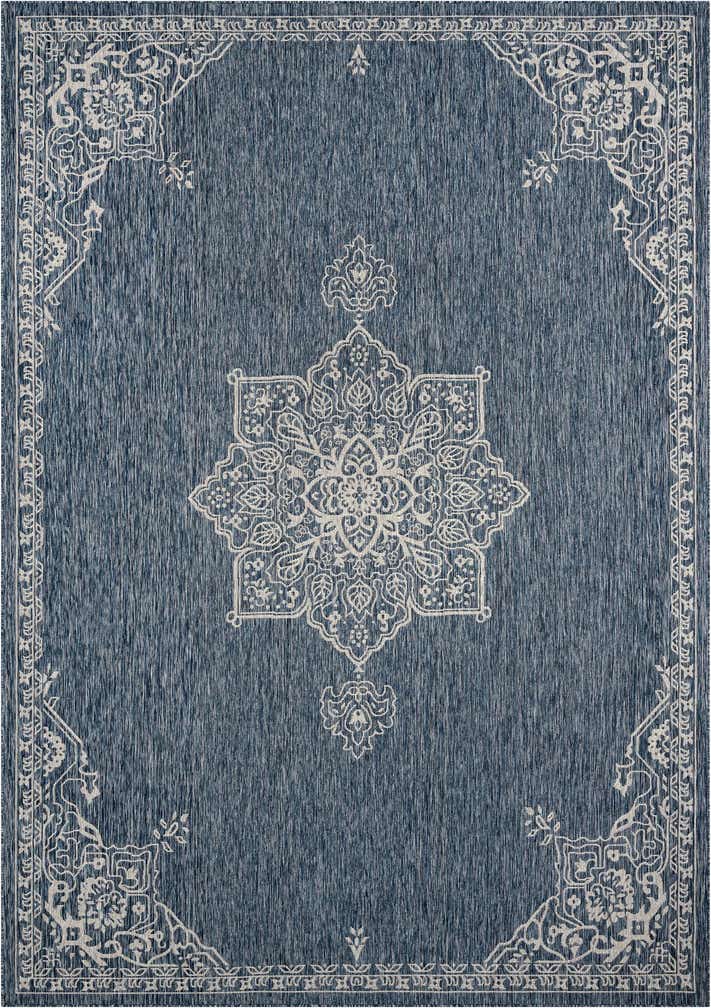10' x 14' Easy-Clean Traditional Indoor / Outdoor Rug