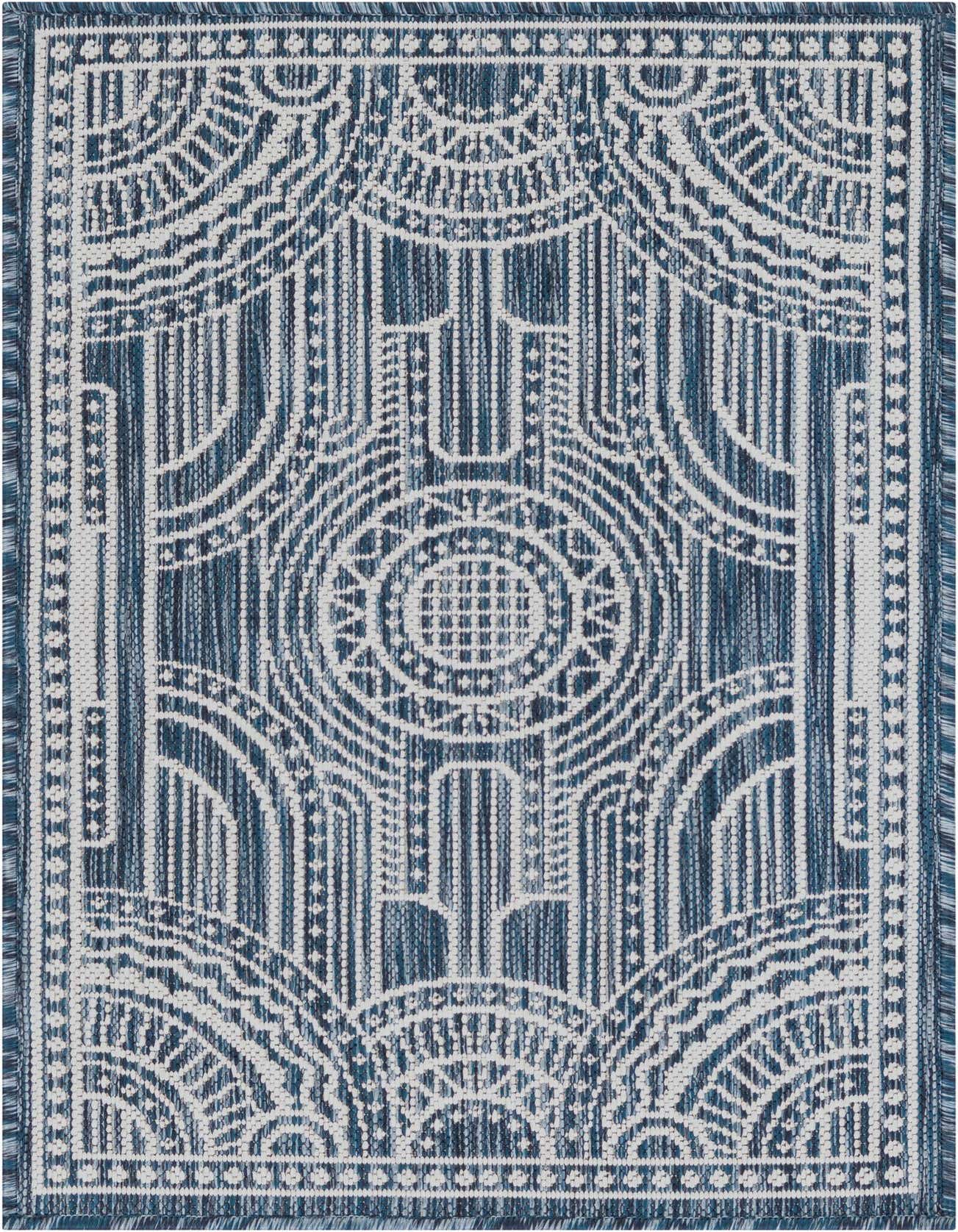 2' x 3' Easy-Clean Traditional Indoor / Outdoor Rug