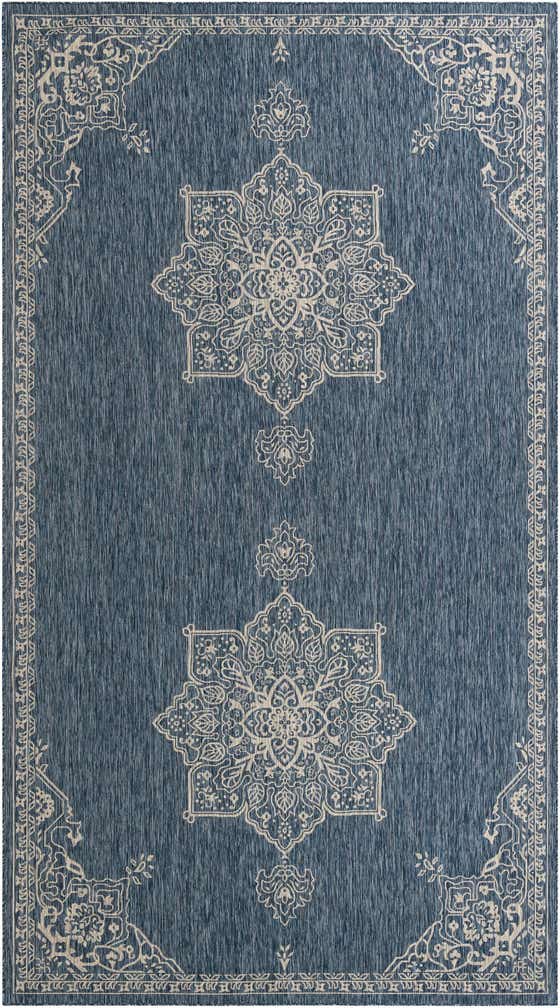 10' x 18' Easy-Clean Traditional Indoor / Outdoor Rug