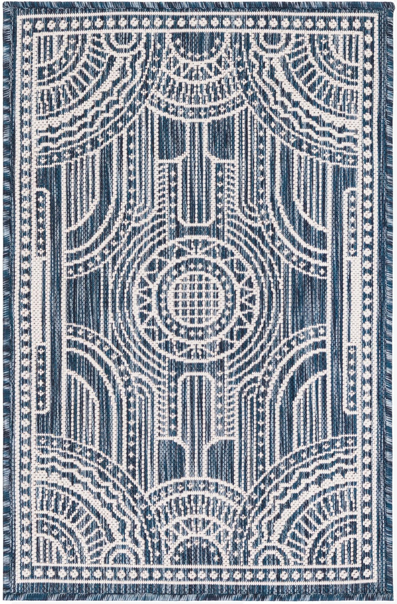 2' x 3'  Washable Traditional Indoor / Outdoor Rug