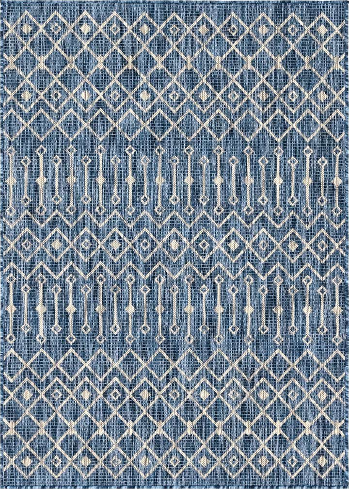 4' x 6' Easy-Clean Trellis Indoor / Outdoor Rug