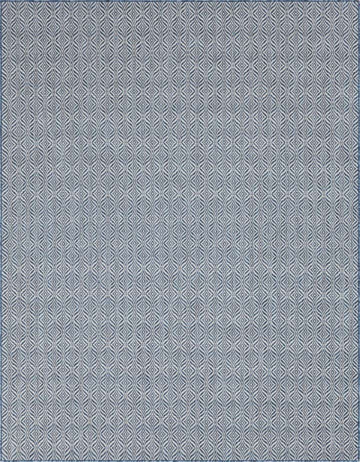 9' x 12' Easy-Clean Trellis Indoor / Outdoor Rug