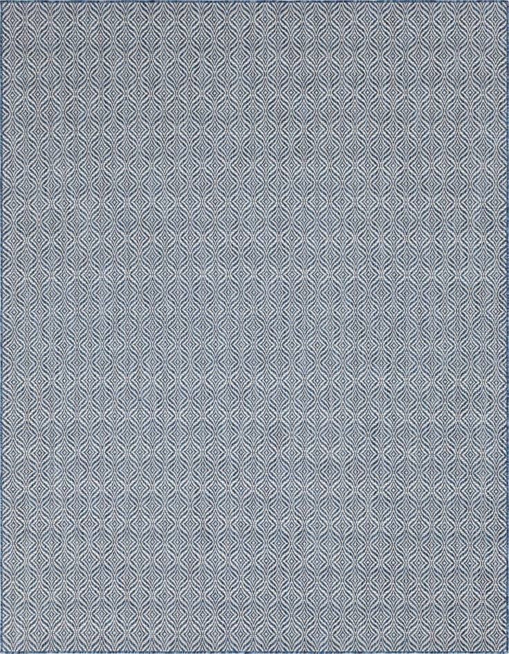 Detail image of 9' x 12' Easy-Clean Trellis Indoor / Outdoor Rug
