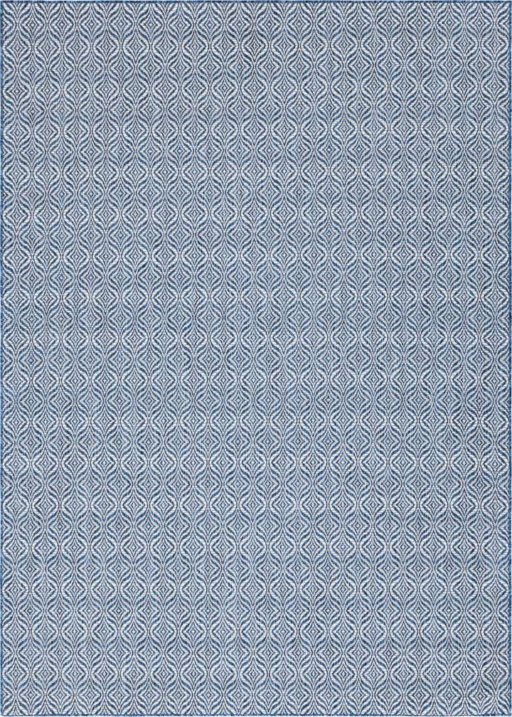 7' 10 x 11' Easy-Clean Trellis Indoor / Outdoor Rug
