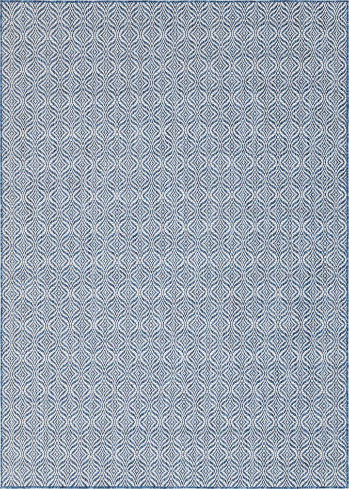 7' x 10' Easy-Clean Trellis Indoor / Outdoor Rug