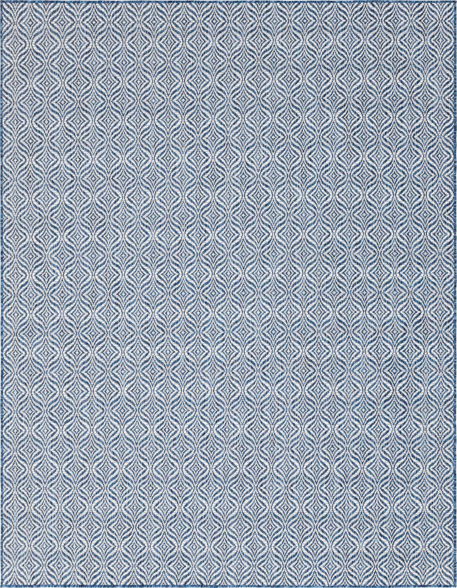 7' x 10' Easy-Clean Trellis Indoor / Outdoor Rug