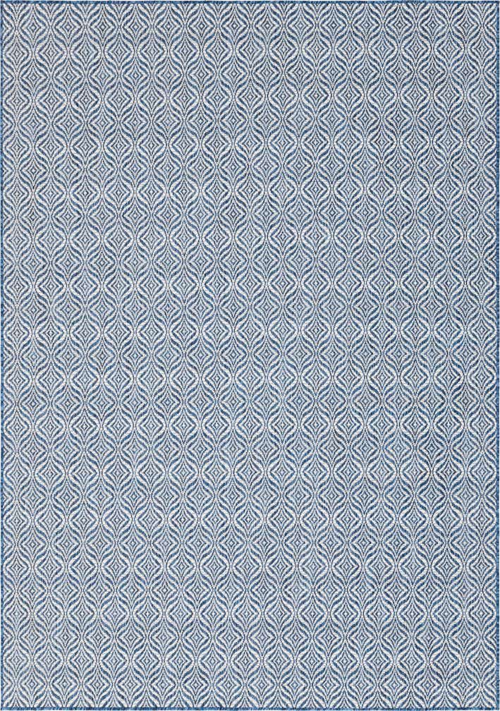 7' x 10' Easy-Clean Trellis Indoor / Outdoor Rug