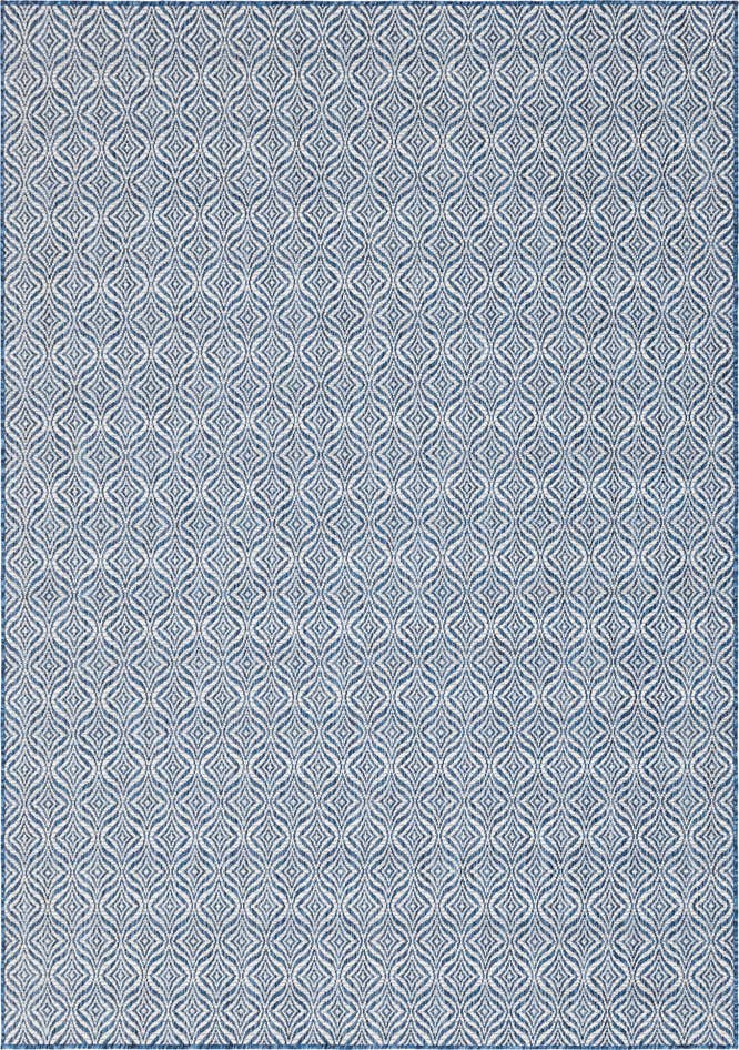 Detail image of 7' x 10' Easy-Clean Trellis Indoor / Outdoor Rug