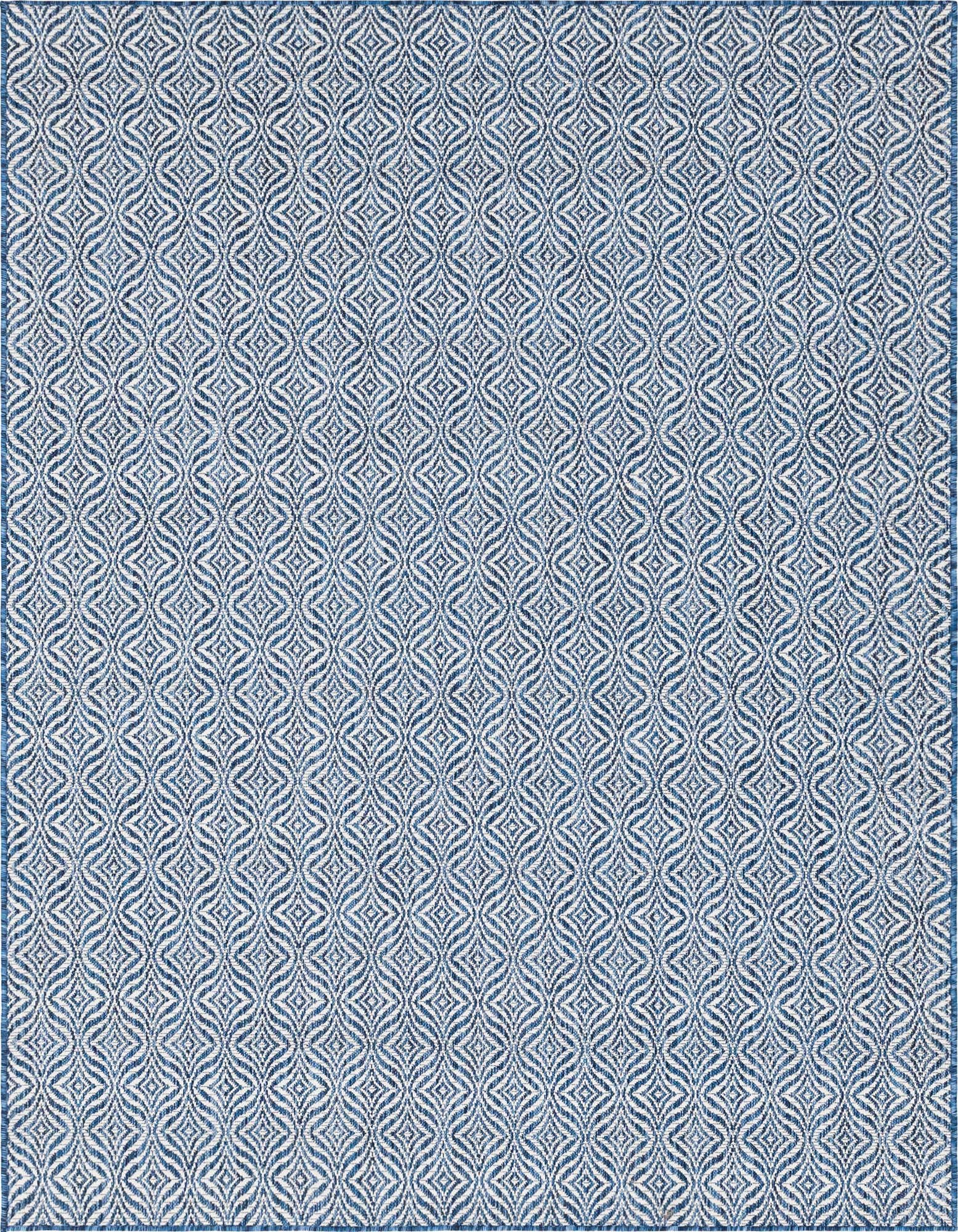 6' x 9' Easy-Clean Trellis Indoor / Outdoor Rug