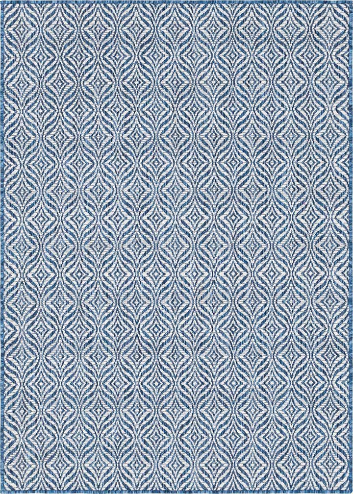 4' x 6' Easy-Clean Trellis Indoor / Outdoor Rug