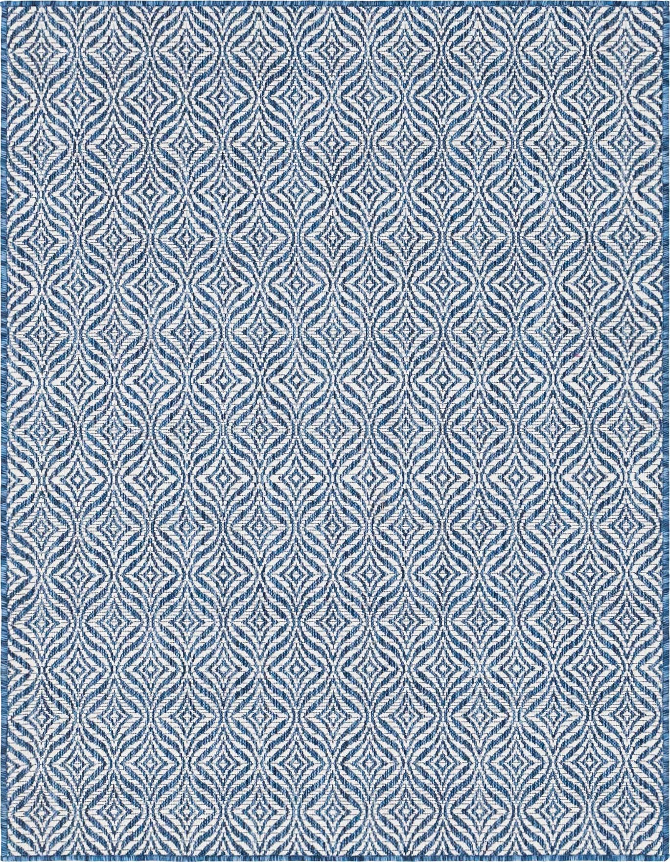 4' x 6' Easy-Clean Trellis Indoor / Outdoor Rug
