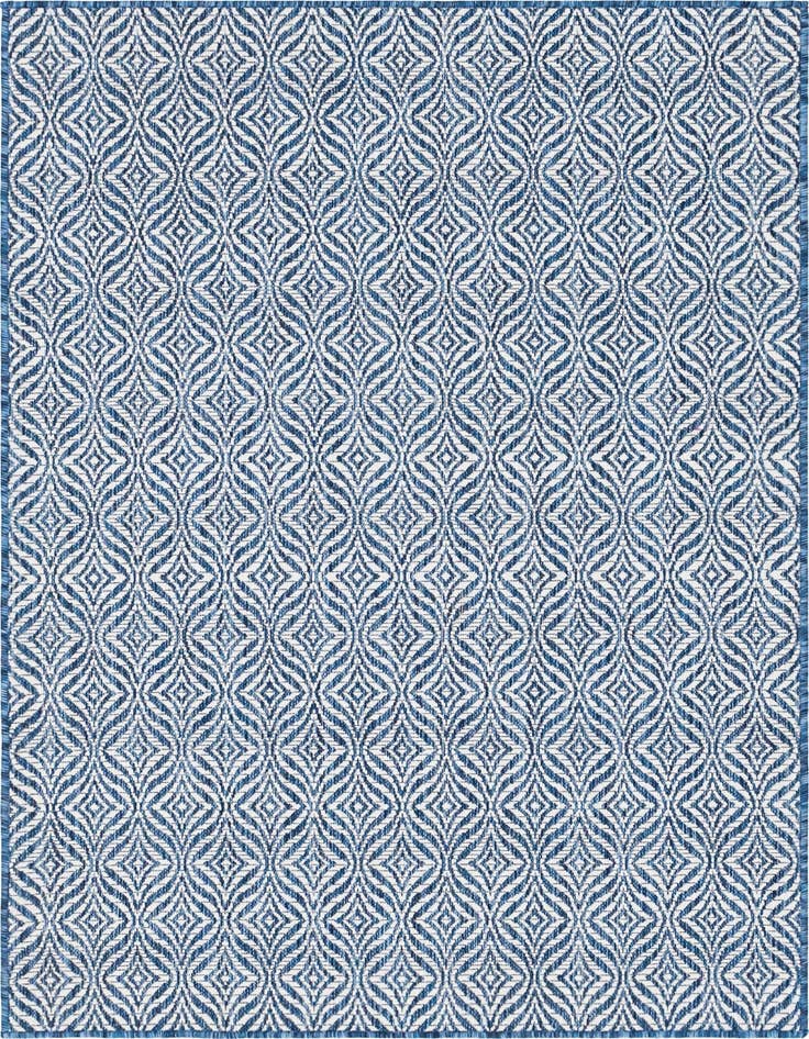 Detail image of 4' x 6' Easy-Clean Trellis Indoor / Outdoor Rug