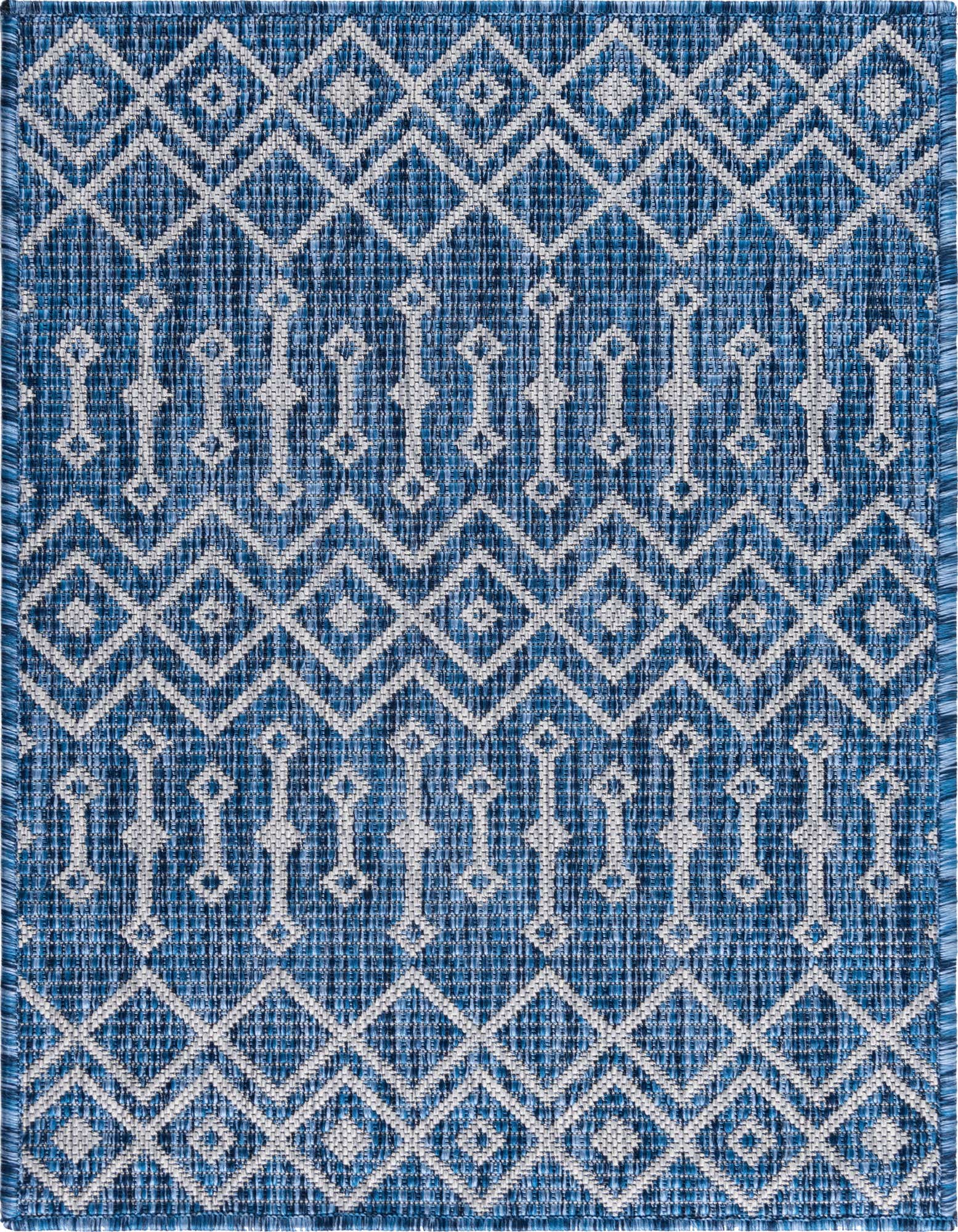 2' x 3' Easy-Clean Trellis Indoor / Outdoor Rug