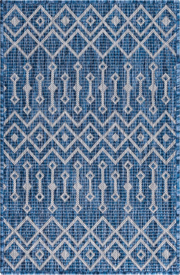 Detail image of 2' x 3' Easy-Clean Trellis Indoor / Outdoor Rug