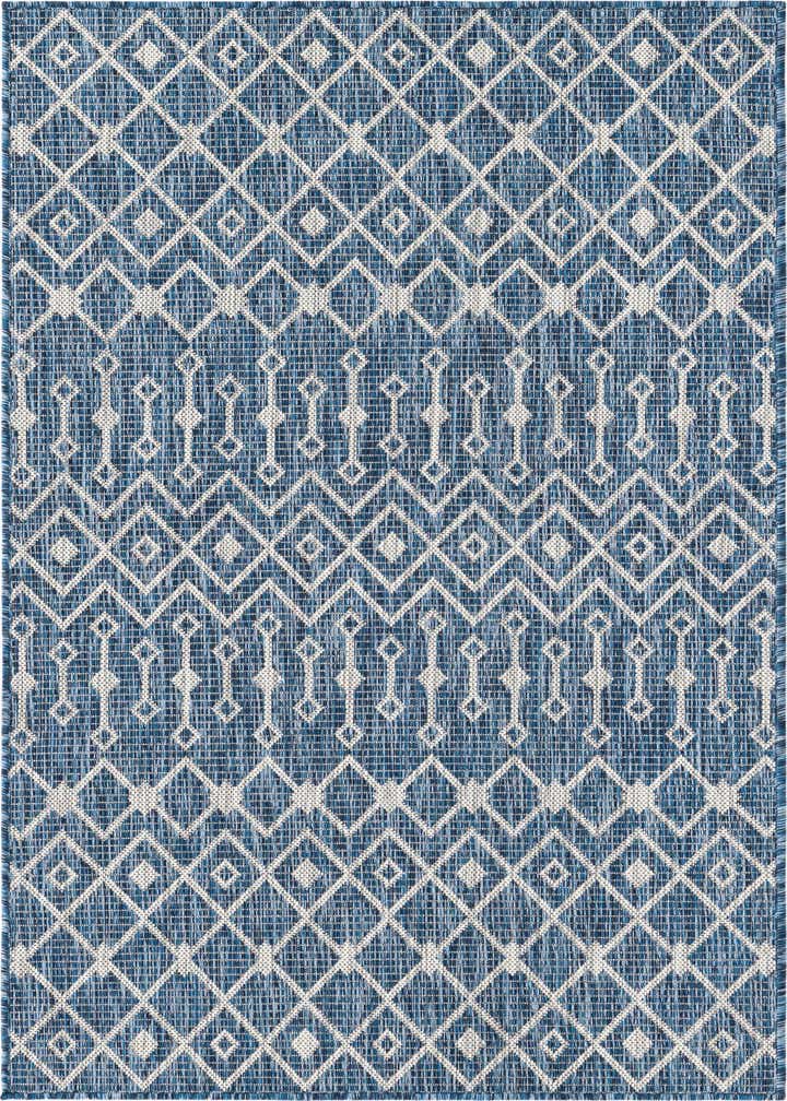 3' x 5' 3 Easy-Clean Trellis Indoor / Outdoor Rug
