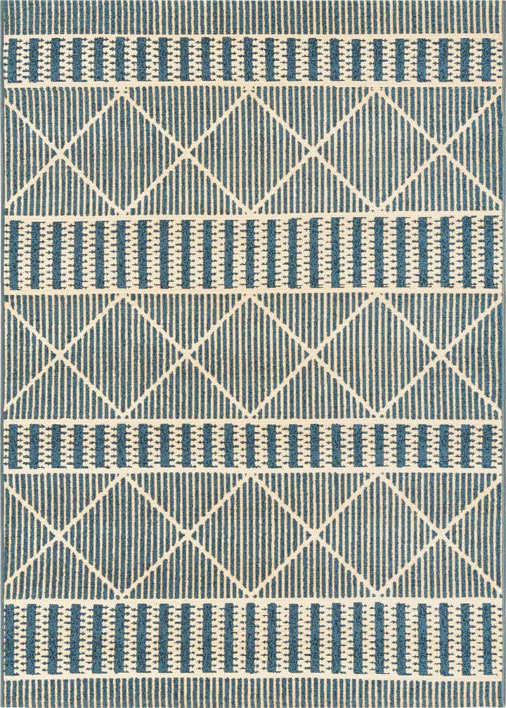 4' x 6' Easy-Clean Trellis Indoor / Outdoor Rug