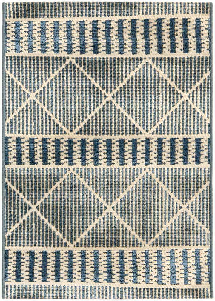 2' x 3' Easy-Clean Trellis Indoor / Outdoor Rug