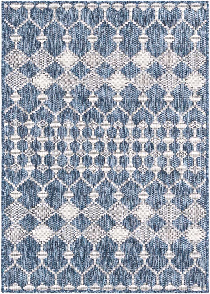 3' x 5' 3 Easy-Clean Trellis Indoor / Outdoor Rug