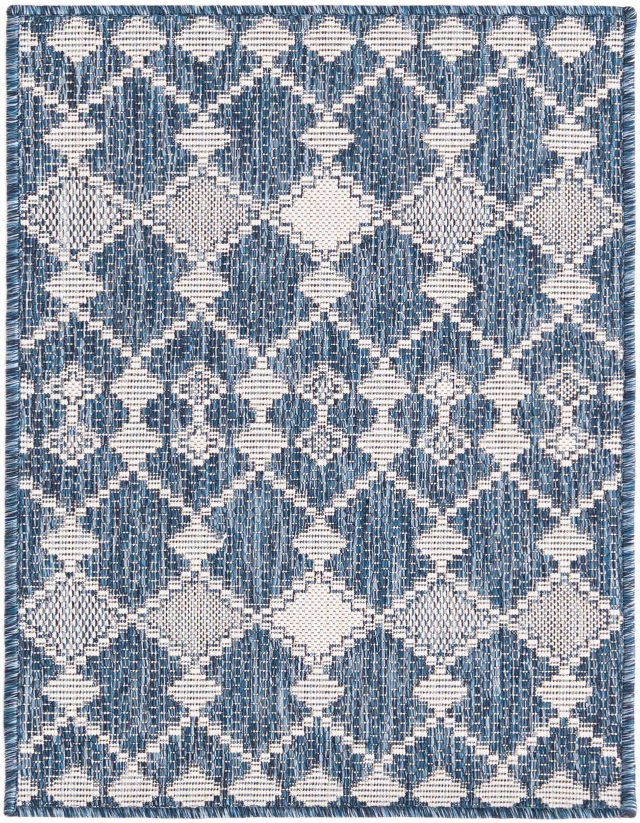 2' x 3' Easy-Clean Trellis Indoor / Outdoor Rug