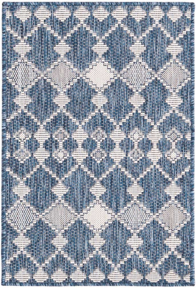 2' x 3' Easy-Clean Trellis Indoor / Outdoor Rug