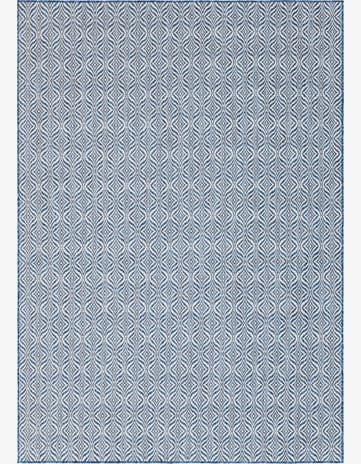 7' x 10' Easy-Clean Trellis Indoor / Outdoor Rug
