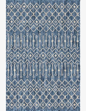 4' x 6' Easy-Clean Trellis Indoor / Outdoor Rug