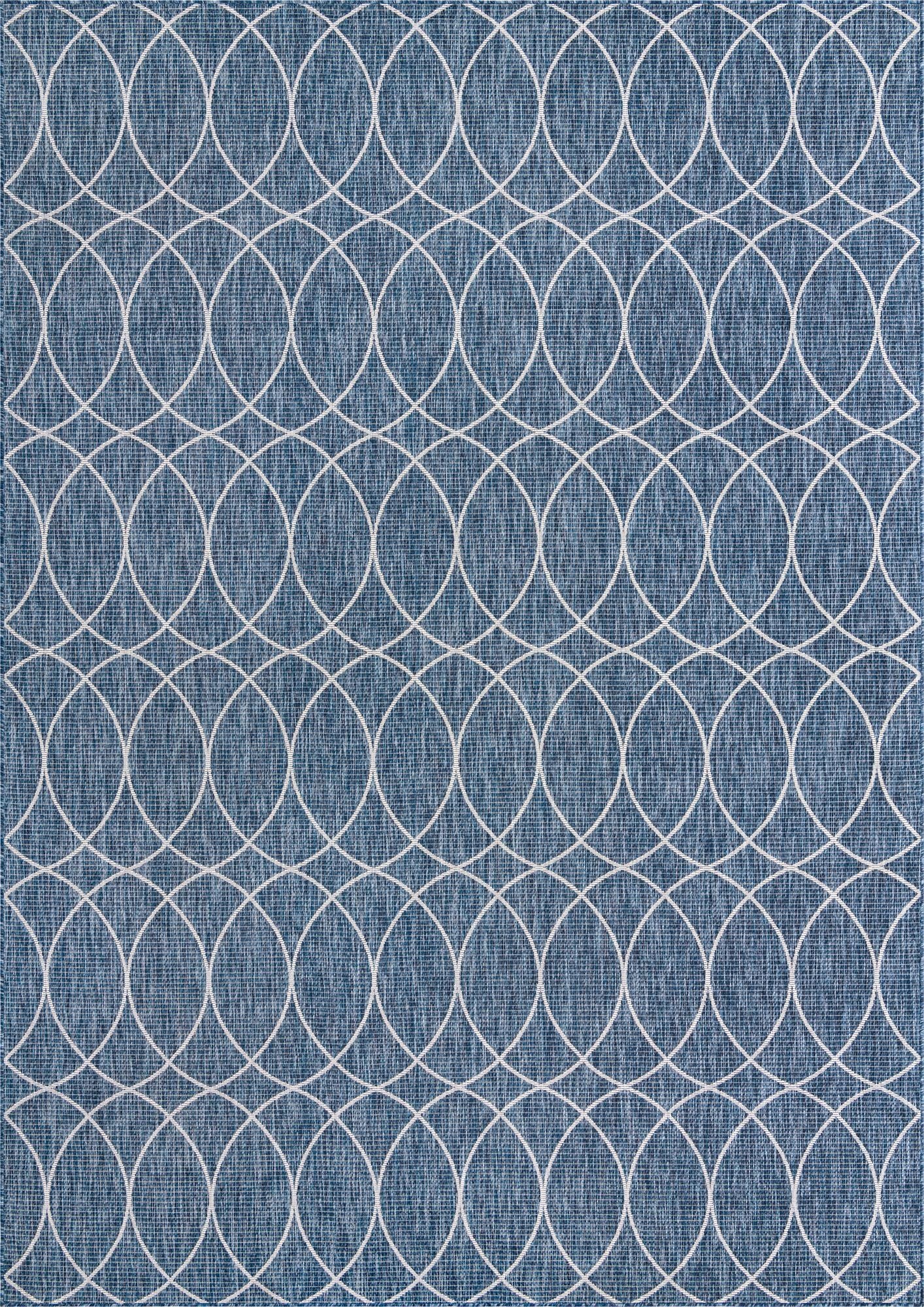 10' x 14'  Washable Trellis Indoor / Outdoor Rug