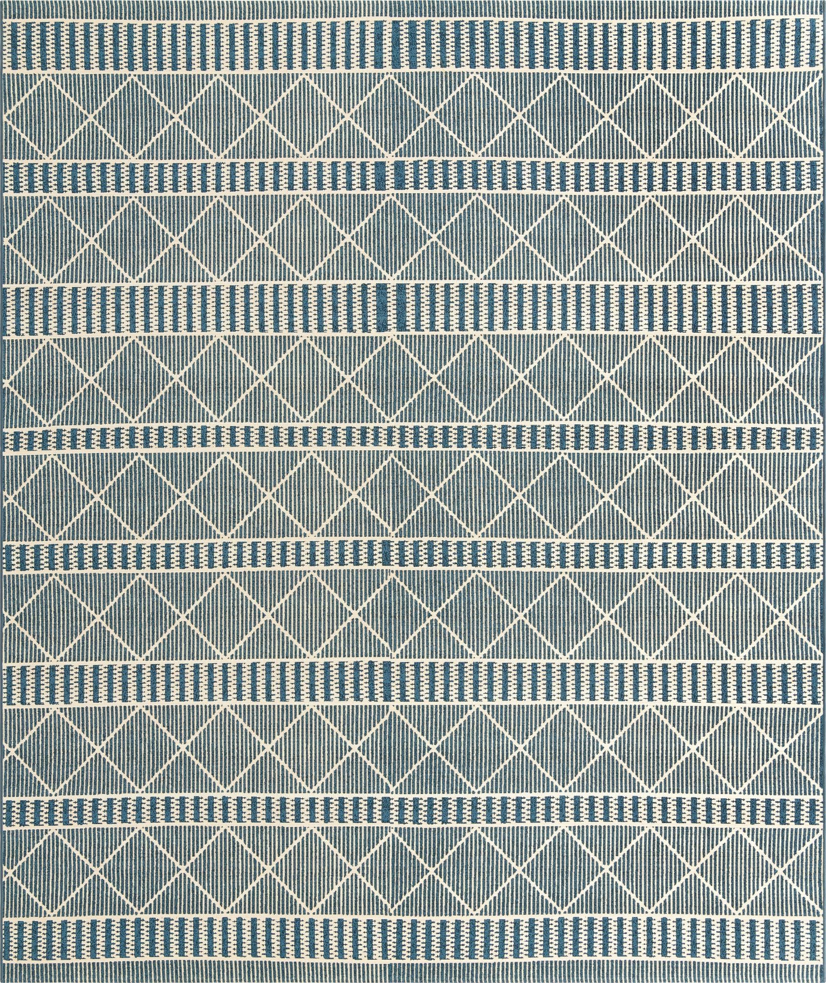 10' x 12'  Washable Trellis Indoor / Outdoor Rug