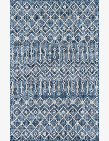 3' x 5' 3 Easy-Clean Trellis Indoor / Outdoor Rug