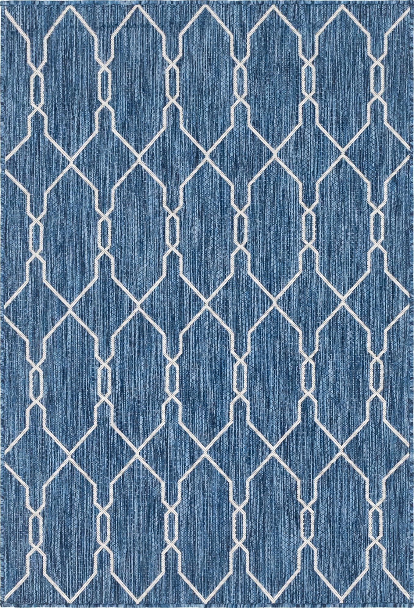 4' x 6'  Washable Trellis Indoor / Outdoor Rug