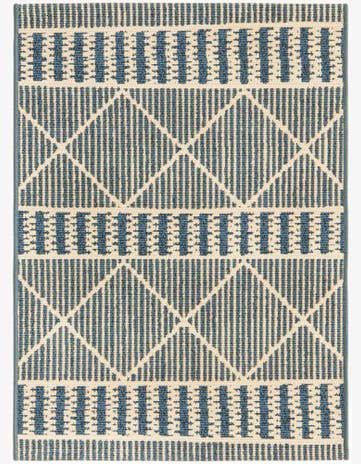 2' x 3' Easy-Clean Trellis Indoor / Outdoor Rug