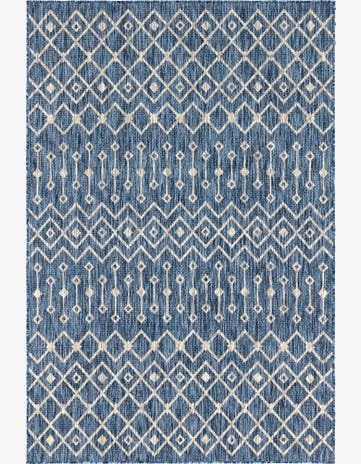 6' x 9' Easy-Clean Trellis Indoor / Outdoor Rug