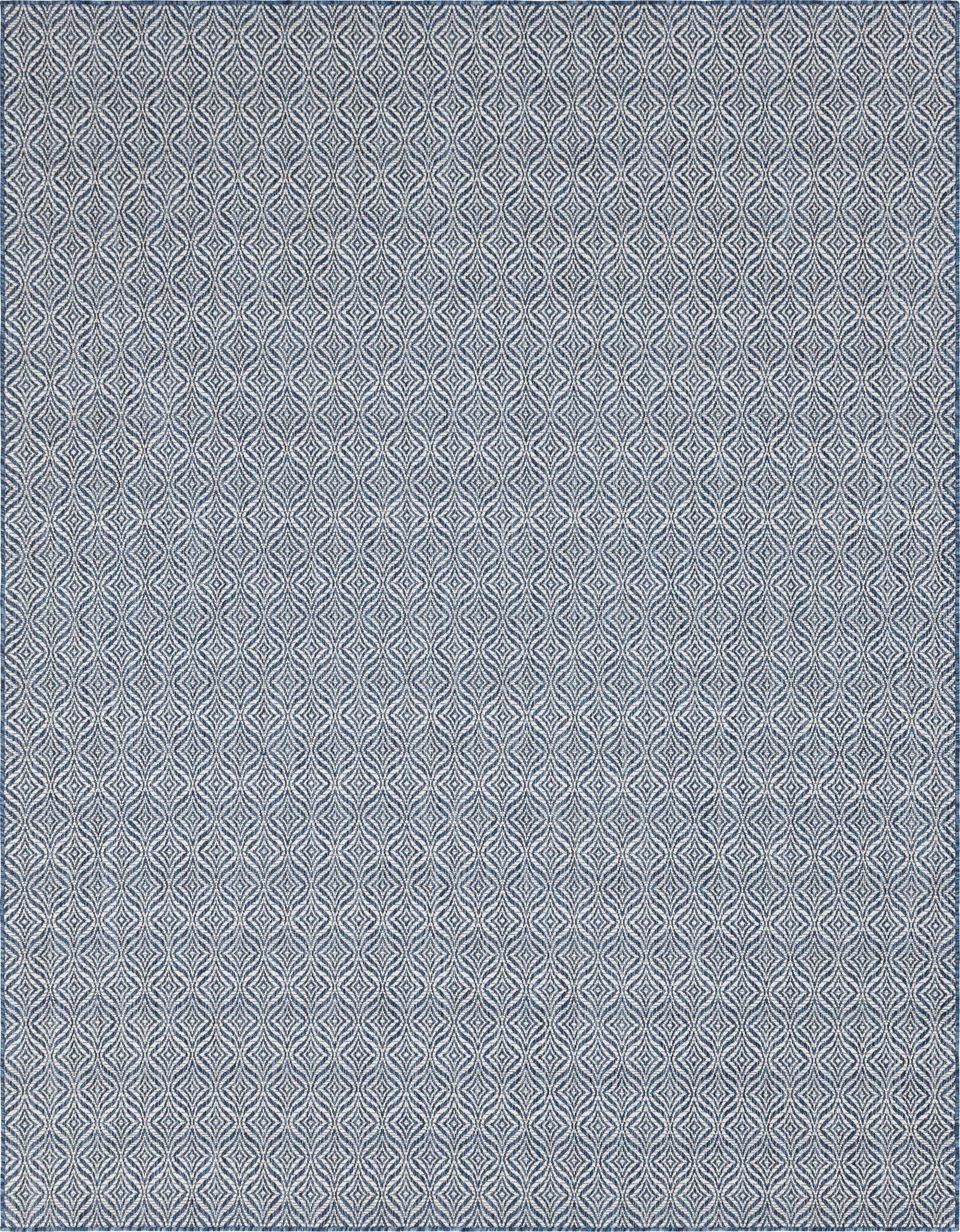 9' x 12'  Washable Trellis Indoor / Outdoor Rug