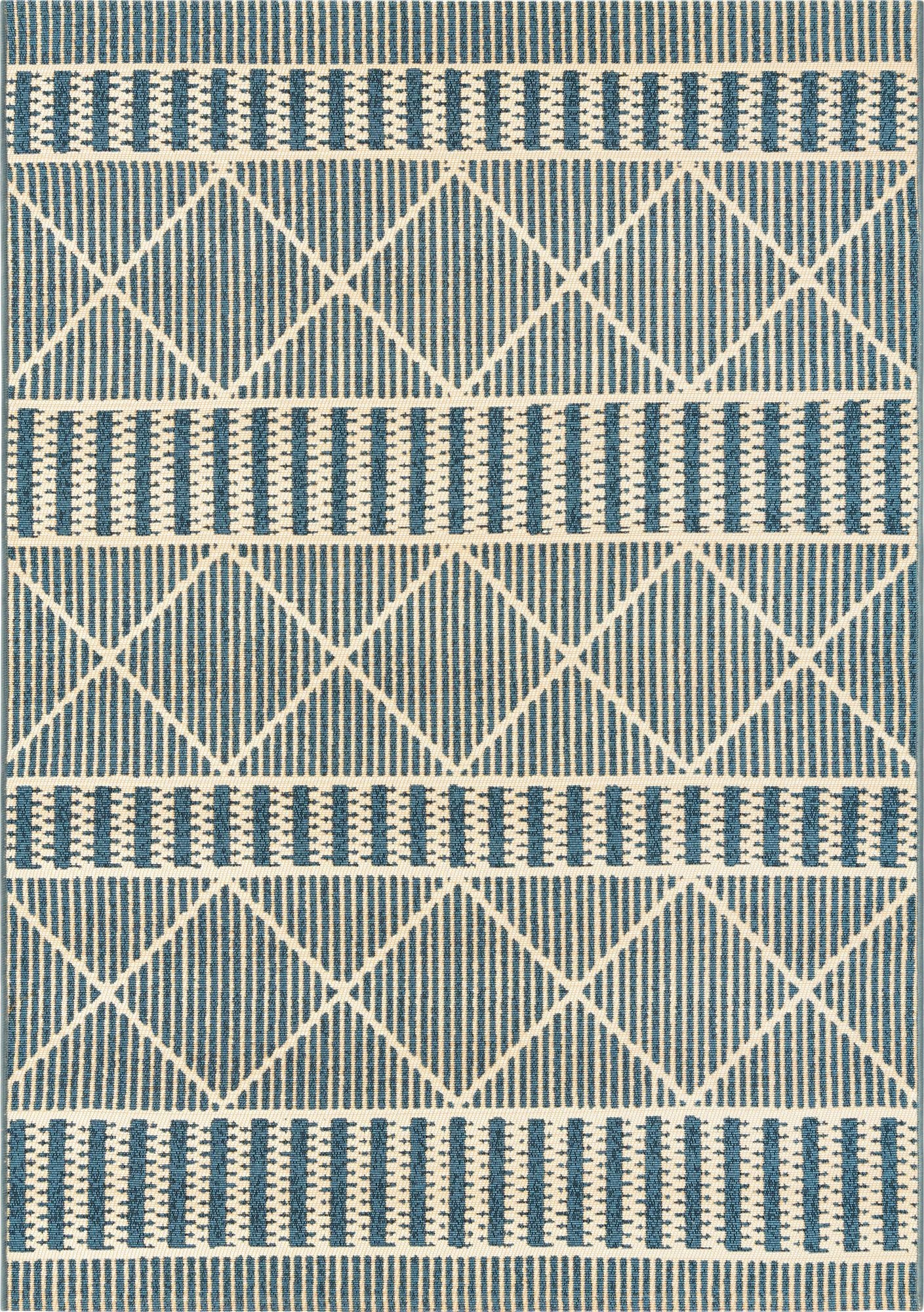 4' x 6'  Washable Trellis Indoor / Outdoor Rug