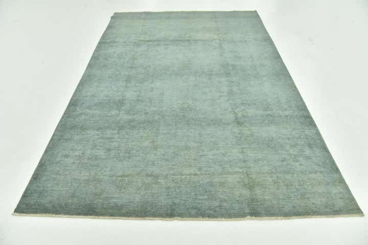 5' 10 x 9' 7 Hand Knotted Over-Dyed Ziegler Rug