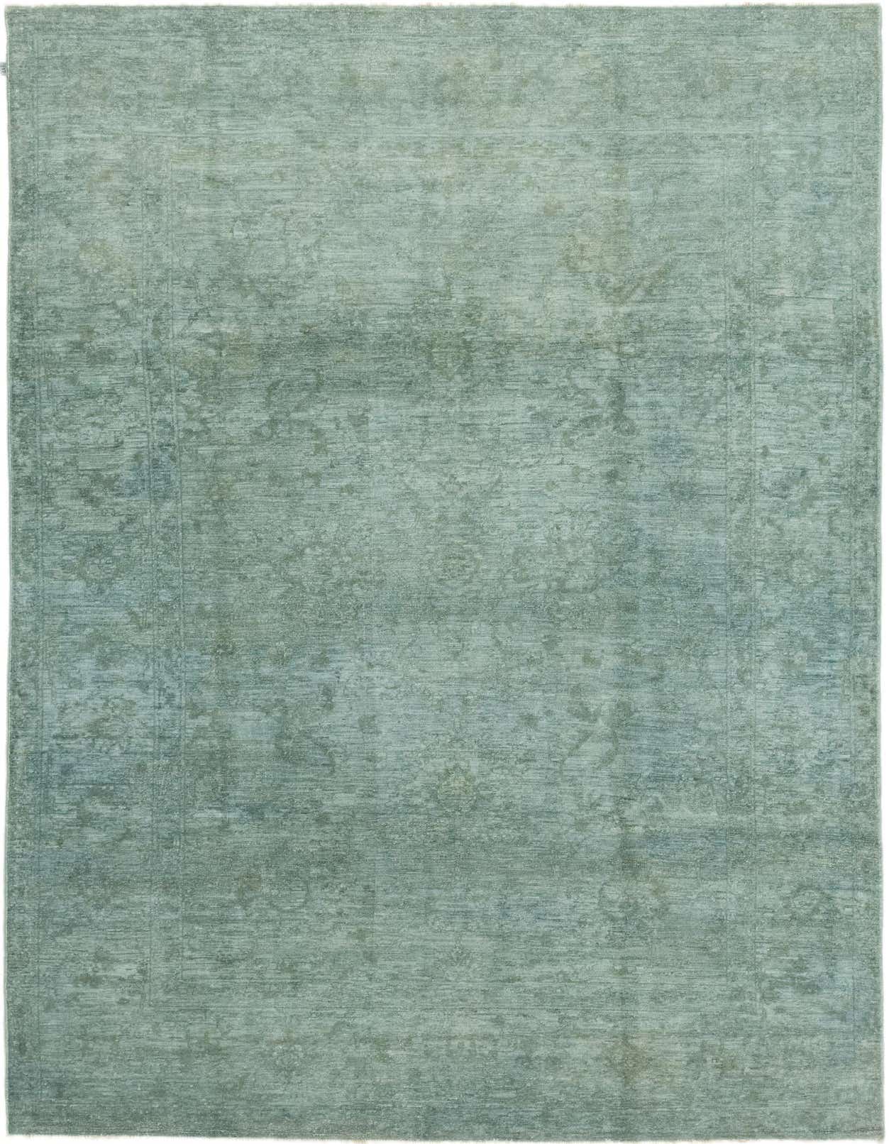 5' 10 x 9' 7 Hand Knotted Over-Dyed Ziegler Rug