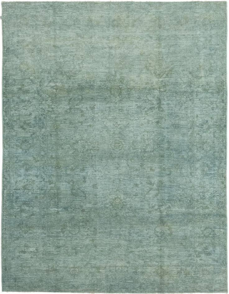 Detail image of 5' 10 x 9' 7 Hand Knotted Over-Dyed Ziegler Rug