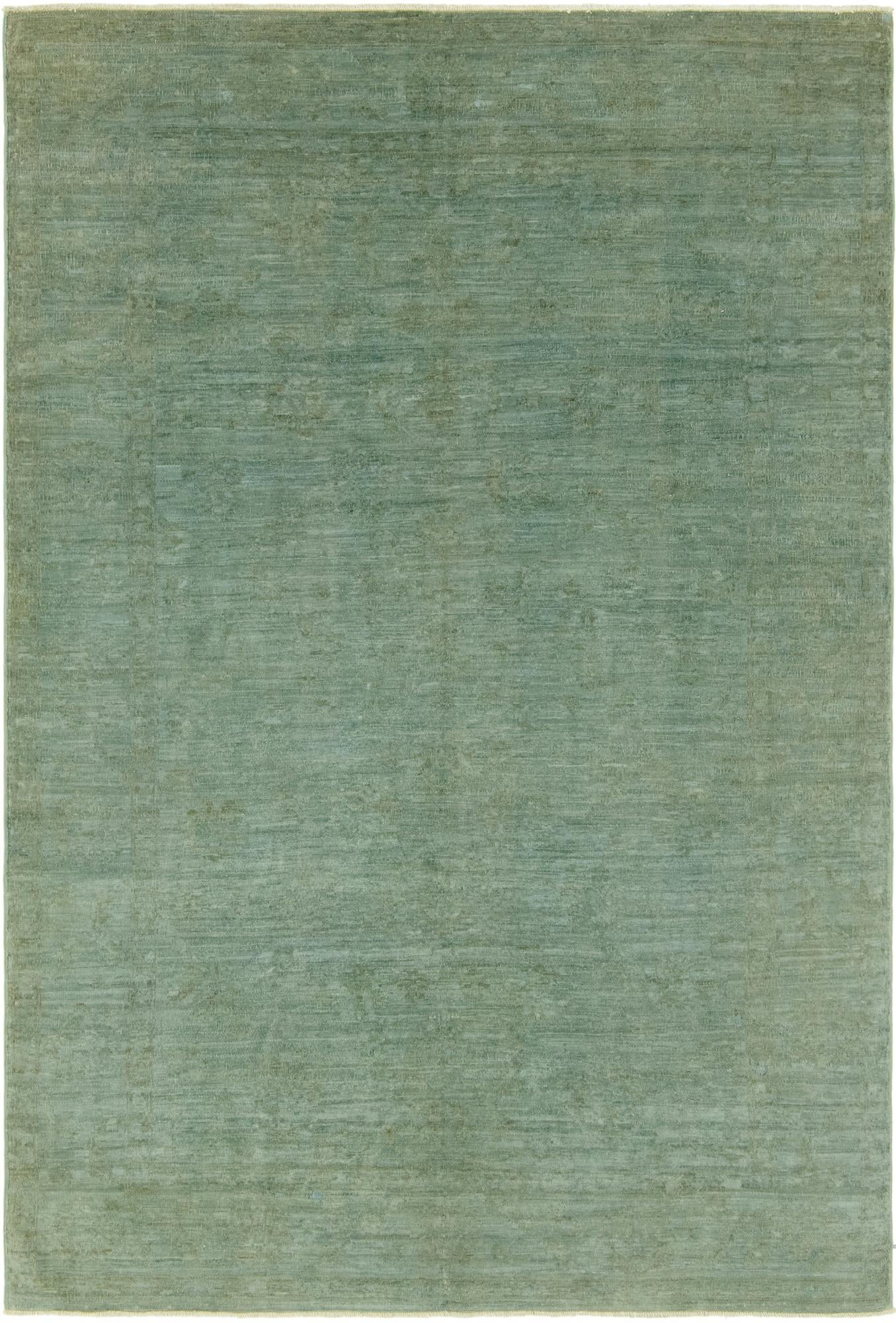 6' 5 x 9' 5 Hand Knotted Over-Dyed Ziegler Rug