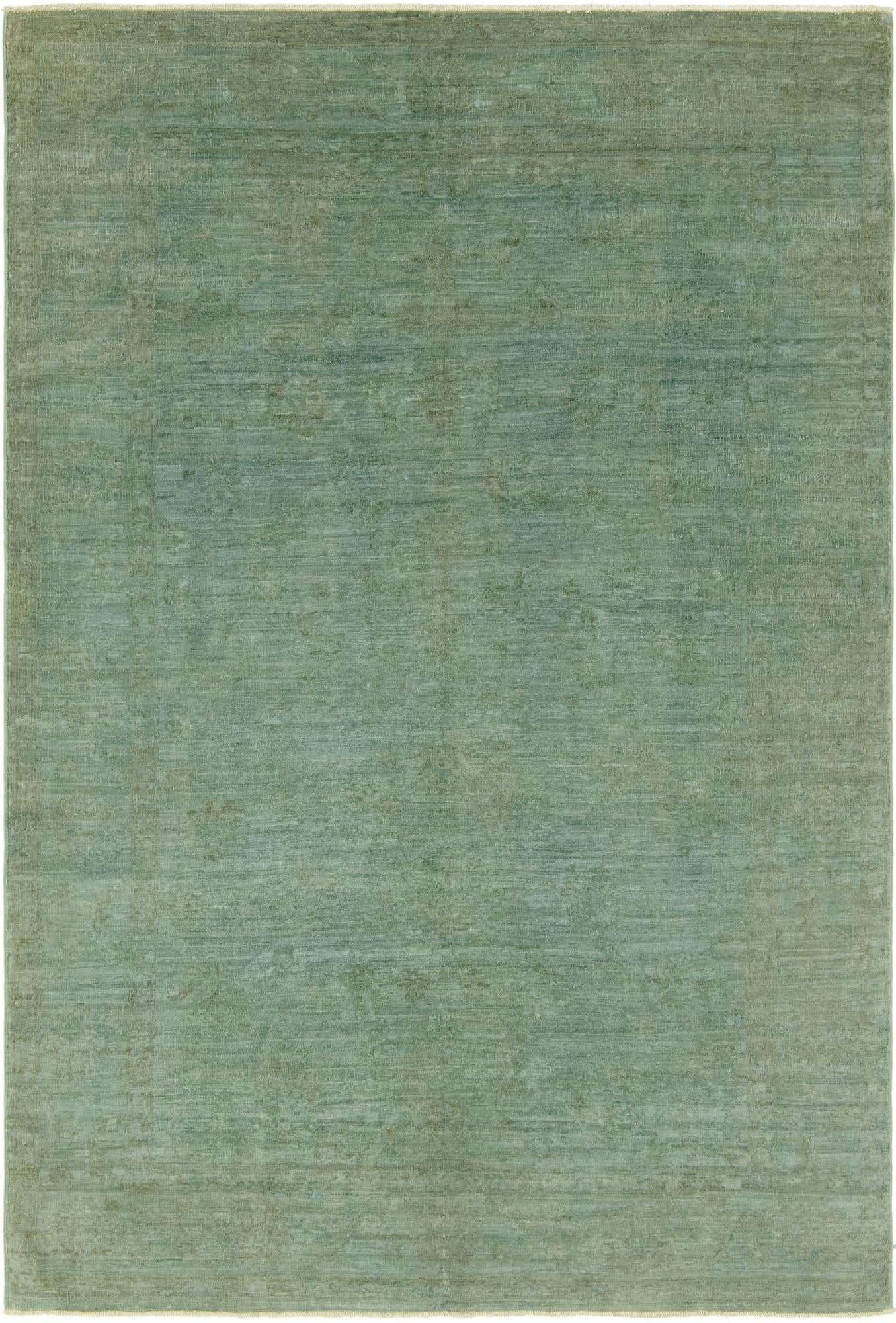 6' 5 x 9' 5 Hand Knotted Over-Dyed Ziegler Rug